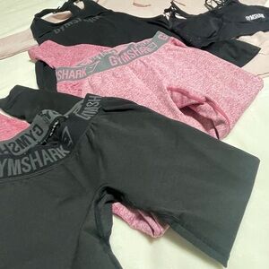 Gymshark Black and Pink Workout Bundle